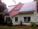 6,5 kWp Anlage auf EFH, mittlere bis starke Verschattung durch Bäume und Schornstein / SAT-Schüssel