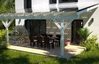 Easyterrassenüberdachung. Entspannung pur!