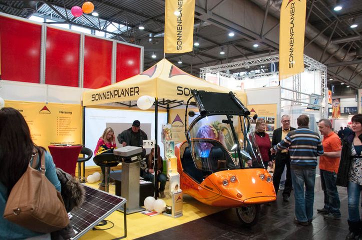 Sonnenplanerstand auf der Mitteldeutsche Handwerksmesse 